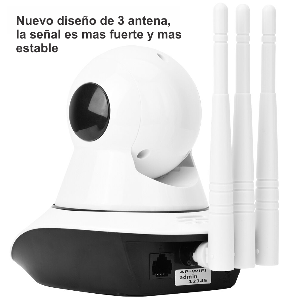 Miniatura 5 de Cámara Seguridad Wifi 2.4g 3ANT V380 Pro